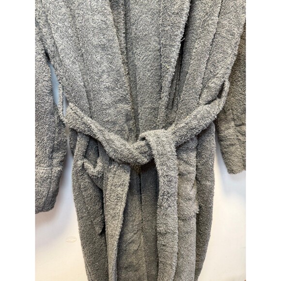 Lands' End Men's Calf Length Turkish Terry Robe Large - Picture 5 of 8